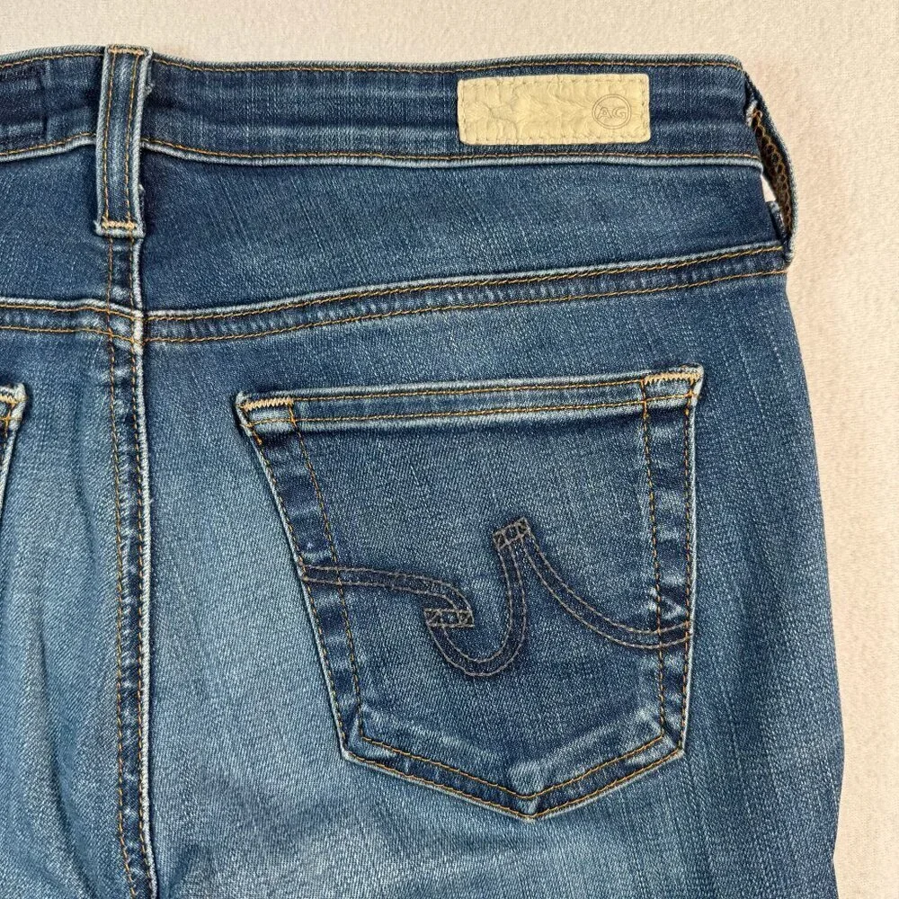 Adriano Goldschmied Jeans Womens 27 Blue The Legging Ankle Skinny Low Rise